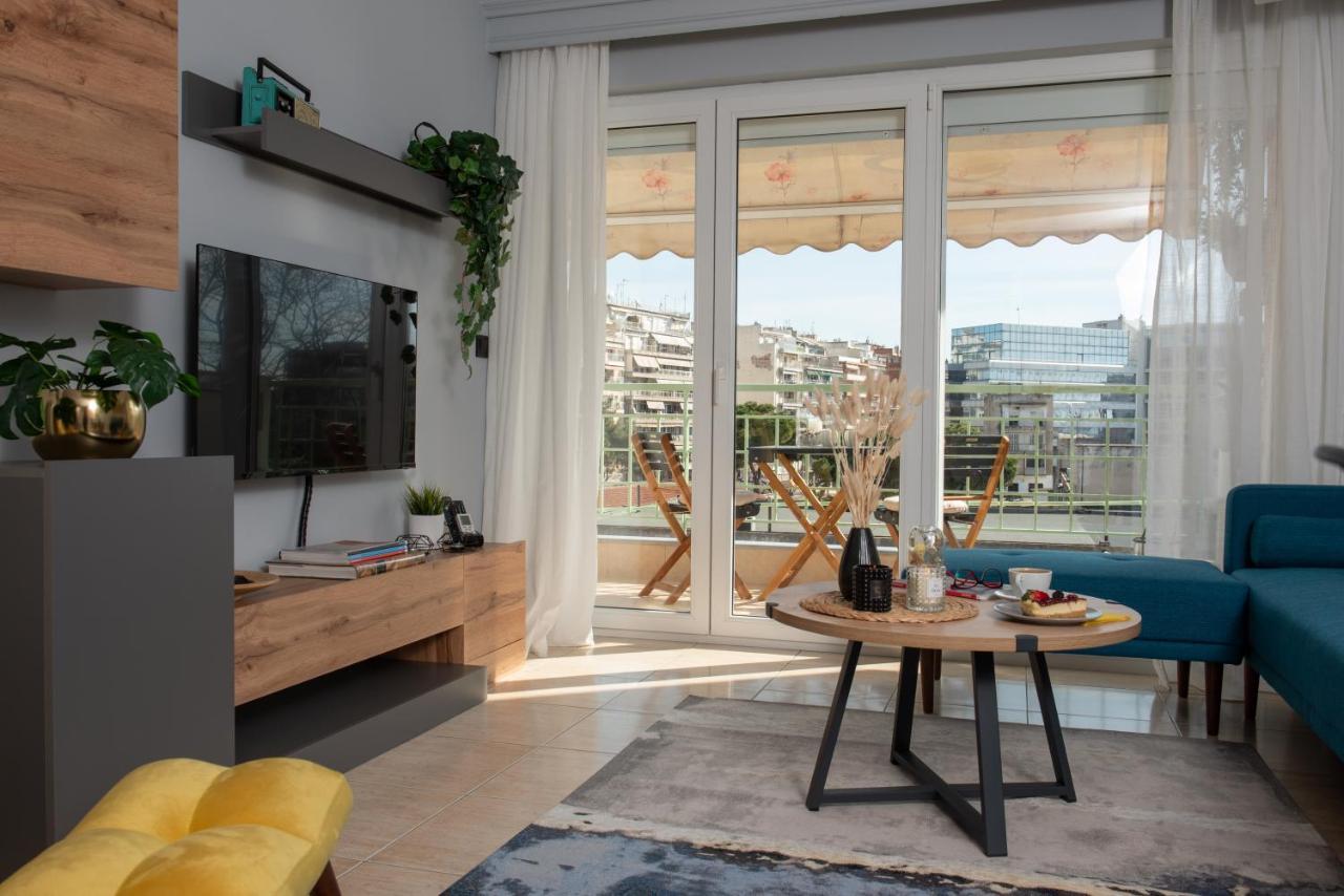"Orpheus' Apartment" View And Parking Near The Center Thessaloníki Eksteriør bilde